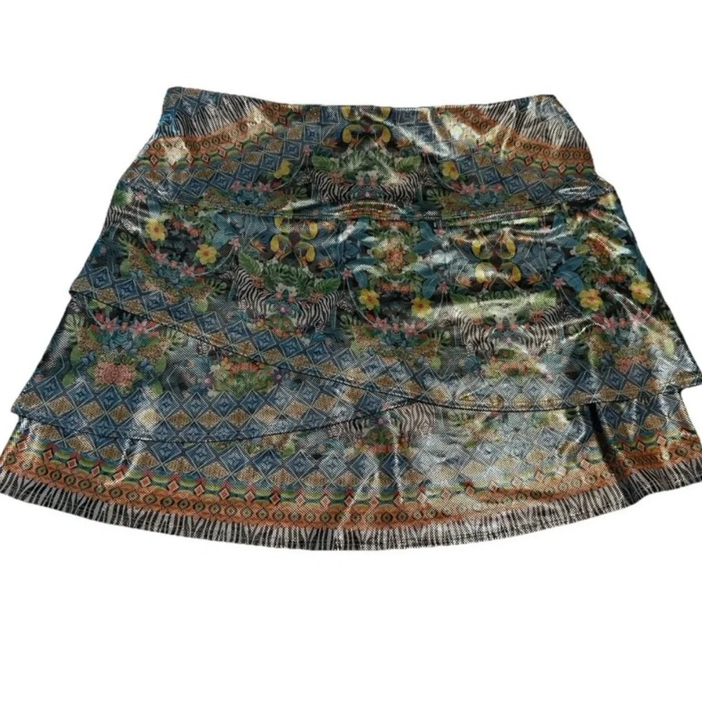 lucky in love Ladies XL Tennis Golf pickleball skort Shimmer Iridescent Animal - Picture 3 of 7
